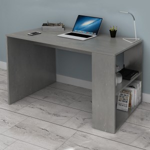 meg-GP028-0100,4-1 ΓΡΑΦΕΙΟ ΕΡΓΑΣΙΑΣ MIKRO MEGAPAP ΧΡΩΜΑ ΓΚΡΙ ΣΚΥΡΟΔΕΜΑΤΟΣ 120X60X75ΕΚ.