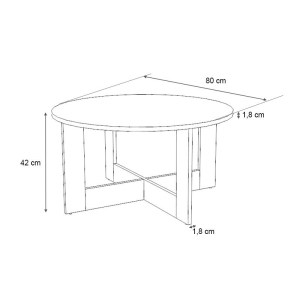 meg-GP028-0101,1-4 ΤΡΑΠΕΖΑΚΙ ΣΑΛΟΝΙΟΥ KATI MEGAPAP ΧΡΩΜΑ ΦΥΣΙΚΟ ΟΞΙΑΣ Ø80X42ΕΚ.