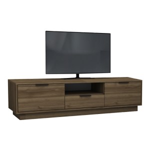 meg-GP028-0104,3-2 ΕΠΙΠΛΟ ΤΗΛΕΟΡΑΣΗΣ MENSA MEGAPAP ΧΡΩΜΑ ΚΑΡΥΔΙ 180X35X43CM.