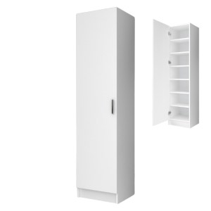 meg-GP028-0107,1-0 ΝΤΟΥΛΑΠΑ ΡΟΥΧΩΝ - ΠΑΠΟΥΤΣΟΘΗΚΗ PETRO MEGAPAP ΜΟΝΟΦΥΛΛΗ ΧΡΩΜΑ ΛΕΥΚΟ 45X38X180ΕΚ.