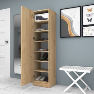 meg-GP028-0107,2-2 ΝΤΟΥΛΑΠΑ ΡΟΥΧΩΝ - ΠΑΠΟΥΤΣΟΘΗΚΗ PETRO MEGAPAP ΜΟΝΟΦΥΛΛΗ ΧΡΩΜΑ ΦΥΣΙΚΟ ΟΞΙΑΣ 45X38X180ΕΚ.