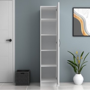 meg-GP028-0111,1-2 ΝΤΟΥΛΑΠΑ ΡΟΥΧΩΝ RICARDO MEGAPAP ΜΟΝΟΦΥΛΛΗ ΧΡΩΜΑ ΛΕΥΚΟ 40X51,8X181ΕΚ.