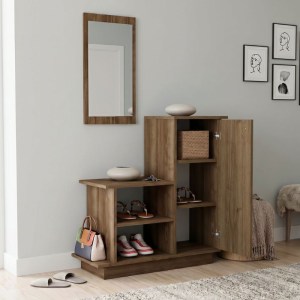 meg-GP028-0113,2-1 ΕΠΙΠΛΟ ΕΙΣΟΔΟΥ CUTE MEGAPAP ΧΡΩΜΑ ΚΑΡΥΔΙ 90X35X95ΕΚ.