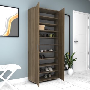 meg-GP028-0116,3-2 ΝΤΟΥΛΑΠΑ ΡΟΥΧΩΝ - ΠΑΠΟΥΤΣΟΘΗΚΗ ERIC MEGAPAP ΔΙΦΥΛΛΗ ΧΡΩΜΑ ΚΑΡΥΔΙ 76X36X187ΕΚ.