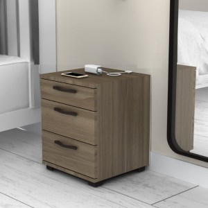 meg-GP028-0117,2-3 ΚΟΜΟΔΙΝΟ - ΣΥΡΤΑΡΙΕΡΑ ΓΡΑΦΕΙΟΥ ROCO MEGAPAP ΧΡΩΜΑ ΚΑΡΥΔΙ 40X39X57ΕΚ.