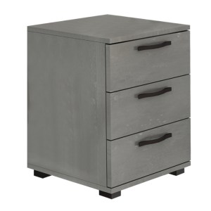 meg-GP028-0117,4-0 ΚΟΜΟΔΙΝΟ - ΣΥΡΤΑΡΙΕΡΑ ΓΡΑΦΕΙΟΥ ROCO MEGAPAP ΧΡΩΜΑ ΓΚΡΙ ΣΚΥΡΟΔΕΜΑΤΟΣ 40X39X57ΕΚ.