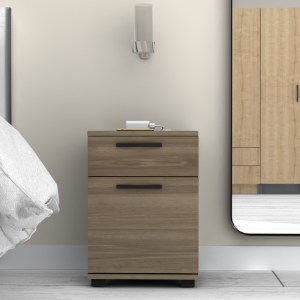 meg-GP028-0118,2-6 ΚΟΜΟΔΙΝΟ - ΣΥΡΤΑΡΙΕΡΑ ΓΡΑΦΕΙΟΥ VETO MEGAPAP ΧΡΩΜΑ ΚΑΡΥΔΙ 40X39X57ΕΚ.