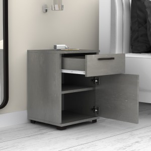 meg-GP028-0118,4-1 ΚΟΜΟΔΙΝΟ - ΣΥΡΤΑΡΙΕΡΑ ΓΡΑΦΕΙΟΥ VETO MEGAPAP ΧΡΩΜΑ ΓΚΡΙ ΣΚΥΡΟΔΕΜΑΤΟΣ 40X39X57ΕΚ.
