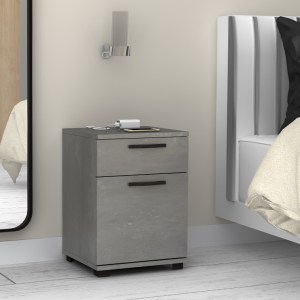 meg-GP028-0118,4-2 ΚΟΜΟΔΙΝΟ - ΣΥΡΤΑΡΙΕΡΑ ΓΡΑΦΕΙΟΥ VETO MEGAPAP ΧΡΩΜΑ ΓΚΡΙ ΣΚΥΡΟΔΕΜΑΤΟΣ 40X39X57ΕΚ.