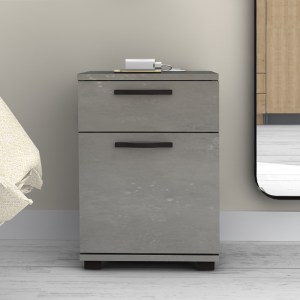 meg-GP028-0118,4-3 ΚΟΜΟΔΙΝΟ - ΣΥΡΤΑΡΙΕΡΑ ΓΡΑΦΕΙΟΥ VETO MEGAPAP ΧΡΩΜΑ ΓΚΡΙ ΣΚΥΡΟΔΕΜΑΤΟΣ 40X39X57ΕΚ.