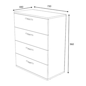 meg-GP028-0119,1-6 ΣΥΡΤΑΡΙΕΡΑ VELIKA MEGAPAP ΧΡΩΜΑ ΦΥΣΙΚΟ ΟΞΙΑΣ 73X44X96ΕΚ.