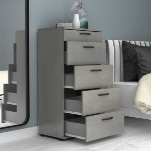 meg-GP028-0120,4-1 ΣΥΡΤΑΡΙΕΡΑ HELIA MEGAPAP ΧΡΩΜΑ ΓΚΡΙ ΣΚΥΡΟΔΕΜΑΤΟΣ 60X44X108ΕΚ.