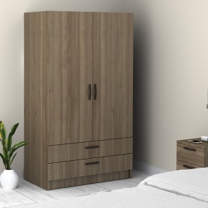 meg-GP028-0121,3-2 ΝΤΟΥΛΑΠΑ ΡΟΥΧΩΝ VICTORIA MEGAPAP ΔΙΦΥΛΛΗ ΜΕ ΣΥΡΤΑΡΙΑ ΧΡΩΜΑ ΚΑΡΥΔΙ 100X60X181ΕΚ.