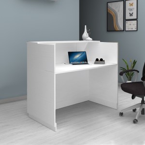 meg-GP028-0135,2-1 ΓΡΑΦΕΙΟ ΥΠΟΔΟΧΗΣ - RECEPTION GEMINI MEGAPAP ΧΡΩΜΑ ΛΕΥΚΟ 150X70X110ΕΚ.