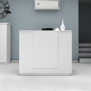 meg-GP028-0135,2-2 ΓΡΑΦΕΙΟ ΥΠΟΔΟΧΗΣ - RECEPTION GEMINI MEGAPAP ΧΡΩΜΑ ΛΕΥΚΟ 150X70X110ΕΚ.