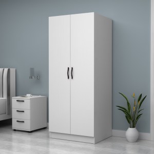 meg-GP028-0137,1-0 ΝΤΟΥΛΑΠΑ ΡΟΥΧΩΝ VIVIAN MEGAPAP ΔΙΦΥΛΛΗ ΧΡΩΜΑ ΛΕΥΚΟ 80X51,8X181ΕΚ.