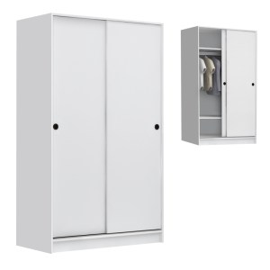 meg-GP028-0139,1-0 ΝΤΟΥΛΑΠΑ ΡΟΥΧΩΝ REGIO MEGAPAP ΔΙΦΥΛΛΗ ΣΥΡΟΜΕΝΗ ΧΡΩΜΑ ΛΕΥΚΟ 120X60X200ΕΚ.