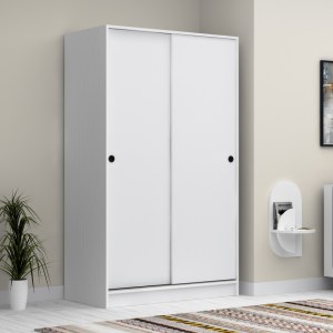 meg-GP028-0139,1-2 ΝΤΟΥΛΑΠΑ ΡΟΥΧΩΝ REGIO MEGAPAP ΔΙΦΥΛΛΗ ΣΥΡΟΜΕΝΗ ΧΡΩΜΑ ΛΕΥΚΟ 120X60X200ΕΚ.