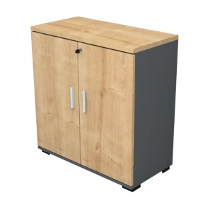 meg-GP028-0147,1-2 ΝΤΟΥΛΑΠΙ ΓΡΑΦΕΙΟΥ ΕΠΑΓΓΕΛΜΑΤΙΚΟ VENTURO MEGAPAP ΧΡΩΜΑ ΑΝΘΡΑΚΙ - ΦΥΣΙΚΟ ΟΞΙΑΣ 80X40X80ΕΚ.