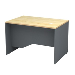 meg-GP028-0150,1-0 ΓΡΑΦΕΙΟ ΕΠΑΓΓΕΛΜΑΤΙΚΟ VENTURO MEGAPAP ΧΡΩΜΑ ΑΝΘΡΑΚΙ - ΦΥΣΙΚΟ ΟΞΙΑΣ 120X80X75ΕΚ.