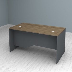 meg-GP028-0151,2-4 ΓΡΑΦΕΙΟ ΕΠΑΓΓΕΛΜΑΤΙΚΟ VENTURO MEGAPAP ΧΡΩΜΑ ΑΝΘΡΑΚΙ - ΚΑΡΥΔΙ 150X80X75ΕΚ.