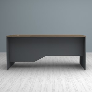 meg-GP028-0152,2-2 ΓΡΑΦΕΙΟ ΕΠΑΓΓΕΛΜΑΤΙΚΟ VENTURO MEGAPAP ΧΡΩΜΑ ΑΝΘΡΑΚΙ - ΚΑΡΥΔΙ 180X80X75ΕΚ.