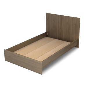meg-GP028-0158,2-2 ΚΡΕΒΑΤΙ TROY MEGAPAP ΧΡΩΜΑ ΚΑΡΥΔΙ 120X200ΕΚ.