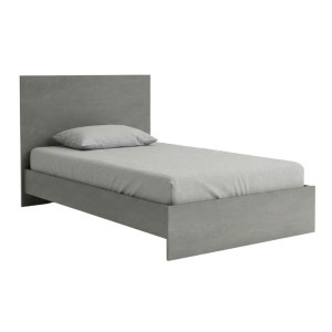 meg-GP028-0158,3-0 ΚΡΕΒΑΤΙ TROY MEGAPAP ΧΡΩΜΑ ΓΚΡΙ ΣΚΥΡΟΔΕΜΑΤΟΣ 120X200ΕΚ.