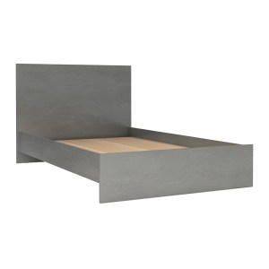meg-GP028-0158,3-2 ΚΡΕΒΑΤΙ TROY MEGAPAP ΧΡΩΜΑ ΓΚΡΙ ΣΚΥΡΟΔΕΜΑΤΟΣ 120X200ΕΚ.