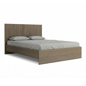 meg-GP028-0159,2-0 ΚΡΕΒΑΤΙ TROY MEGAPAP ΧΡΩΜΑ ΚΑΡΥΔΙ 140X190ΕΚ.