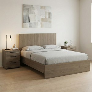 meg-GP028-0159,2-1 ΚΡΕΒΑΤΙ TROY MEGAPAP ΧΡΩΜΑ ΚΑΡΥΔΙ 140X190ΕΚ.