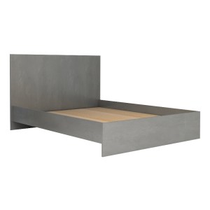 meg-GP028-0159,3-2 ΚΡΕΒΑΤΙ TROY MEGAPAP ΧΡΩΜΑ ΓΚΡΙ ΣΚΥΡΟΔΕΜΑΤΟΣ 140X190ΕΚ.