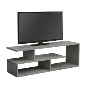 meg-GP028-0169,4-1 ΕΠΙΠΛΟ ΤΗΛΕΟΡΑΣΗΣ FOREVER MEGAPAP ΧΡΩΜΑ ΓΚΡΙ ΣΚΥΡΟΔΕΜΑΤΟΣ 120X30X40CM.