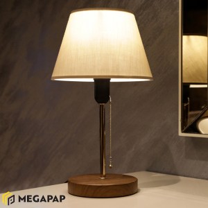 meg-GP029-0019,1-1 ΦΩΤΙΣΤΙΚΟ ΕΠΙΤΡΑΠΕΖΙΟ TIPTON MEGAPAP ΜΕΤΑΛΛΟ/ΠΛΑΣΤΙΚΟ/MDF ΧΡΩΜΑ ΜΠΕΖ/ΧΡΥΣΟ/ΚΑΦΕ 22X14X40ΕΚ.