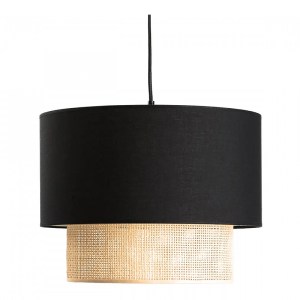 meg-GP029-0079,1-0 ΦΩΤΙΣΤΙΚΟ ΟΡΟΦΗΣ LUCIFER MEGAPAP E27 ΥΦΑΣΜΑΤΙΝΟ ΧΡΩΜΑ ΜΑΥΡΟ 30X20X70ΕΚ.