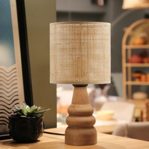 meg-GP029-0127,1-1 ΦΩΤΙΣΤΙΚΟ ΕΠΙΤΡΑΠΕΖΙΟ TINO MEGAPAP E27 PE RATTAN - ΞΥΛΟ ΧΡΩΜΑ ΦΥΣΙΚΟ Ø15X32ΕΚ.