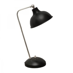 meg-GP029-0146,2-0 ΦΩΤΙΣΤΙΚΟ ΓΡΑΦΕΙΟΥ TRAVIS MEGAPAP E14 ΜΕΤΑΛΛΙΚΟ ΧΡΩΜΑ ΜΑΥΡΟ 16,5X11X42ΕΚ.