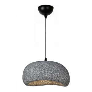 meg-GP029-0165,1-0 ΦΩΤΙΣΤΙΚΟ ΟΡΟΦΗΣ RIVEN MEGAPAP E27 POLYESTER ΜΟΝΟΦΩΤΟ ΧΡΩΜΑ ΓΚΡΙ Ø35X80ΕΚ.
