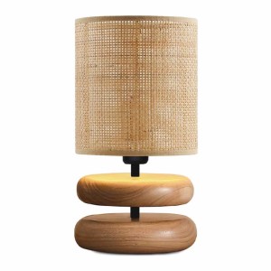 meg-GP029-0177,1-0 ΦΩΤΙΣΤΙΚΟ ΕΠΙΤΡΑΠΕΖΙΟ LUCIA MEGAPAP E14 ΞΥΛΙΝΟ - PE RATTAN ΧΡΩΜΑ ΦΥΣΙΚΟ Ø15X35ΕΚ.