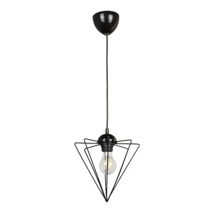meg-GP030-0048,1-0 ΦΩΤΙΣΤΙΚΟ ΟΡΟΦΗΣ STORMIE MEGAPAP E27 ΜΕΤΑΛΛΙΚΟ ΜΟΝΟΦΩΤΟ ΧΡΩΜΑ ΜΑΥΡΟ 21X21X70ΕΚ.