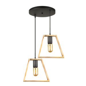 meg-GP030-0157,1-0 ΦΩΤΙΣΤΙΚΟ ΟΡΟΦΗΣ TEKLI MEGAPAP E27 ΞΥΛΙΝΟ ΔΙΦΩΤΟ ΧΡΩΜΑ ΦΥΣΙΚΟ 30X25X80ΕΚ.