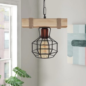 meg-GP030-0167,1-1 ΦΩΤΙΣΤΙΚΟ ΟΡΟΦΗΣ LUMENIA MEGAPAP E27 ΞΥΛΙΝΟ - ΜΕΤΑΛΛΙΚΟ ΜΟΝΟΦΩΤΟ ΧΡΩΜΑ ΦΥΣΙΚΟ - ΜΑΥΡΟ 25X14X80ΕΚ.