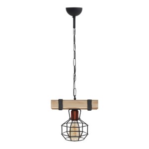 meg-GP030-0167,2-0 ΦΩΤΙΣΤΙΚΟ ΟΡΟΦΗΣ LUMENIA MEGAPAP E27 ΞΥΛΙΝΟ - ΜΕΤΑΛΛΙΚΟ ΜΟΝΟΦΩΤΟ ΧΡΩΜΑ ΦΥΣΙΚΟ - ΜΑΥΡΟ 25X14X80ΕΚ.