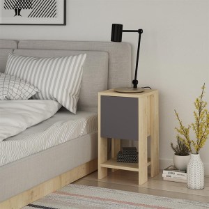 meg-GP037-0010,2-0 ΚΟΜΟΔΙΝΟ ΜΕΛΑΜΙΝΗΣ SIDON MEGAPAP ΧΡΩΜΑ ΦΥΣΙΚΟ ΟΞΙΑΣ - ΑΝΘΡΑΚΙ 30X30X55ΕΚ.
