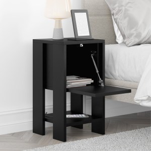 meg-GP037-0010,7-1 ΚΟΜΟΔΙΝΟ EMA MEGAPAP ΧΡΩΜΑ ΜΑΥΡΟ 30X30X55ΕΚ.