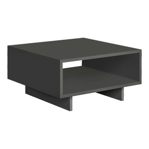 meg-GP037-0016,1-4 ΤΡΑΠΕΖΑΚΙ ΣΑΛΟΝΙΟΥ HOLA MEGAPAP ΧΡΩΜΑ ΑΝΘΡΑΚΙ 60X60X32ΕΚ.