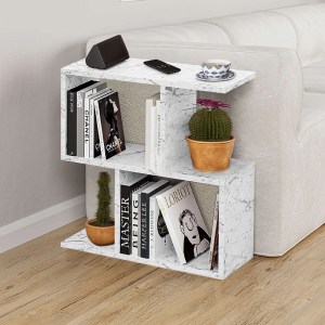 meg-GP037-0018,10-0 ΤΡΑΠΕΖΑΚΙ ΒΟΗΘΗΤΙΚΟ HOMEMANIA MEGAPAP ΧΡΩΜΑ ΛΕΥΚΟ ΕΦΕ ΜΑΡΜΑΡΟΥ 60X20X60ΕΚ.