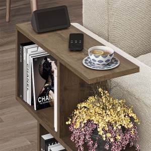 meg-GP037-0018,8-1 ΒΟΗΘΗΤΙΚΟ ΤΡΑΠΕΖΑΚΙ HOMEMANIA MEGAPAP ΧΡΩΜΑ ΑΝΟΙΧΤΟ ΚΑΡΥΔΙ 60X20X60ΕΚ.