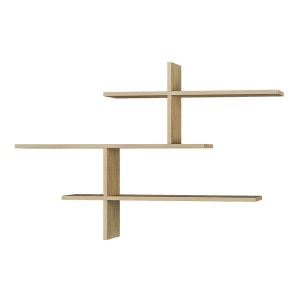 meg-GP037-0025,2-1 ΡΑΦΙΕΡΑ ΤΟΙΧΟΥ ΜΕΛΑΜΙΝΗΣ HERMES MEGAPAP ΧΡΩΜΑ ΦΥΣΙΚΟ ΟΞΙΑΣ 123X22X80ΕΚ.
