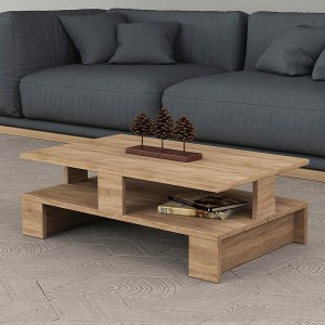 meg-GP037-0030,1-0 ΤΡΑΠΕΖΑΚΙ ΣΑΛΟΝΙΟΥ DOZE MEGAPAP ΜΕΛΑΜΙΝΗΣ ΧΡΩΜΑ ΦΥΣΙΚΟ ΟΞΙΑΣ 80X50X27ΕΚ.